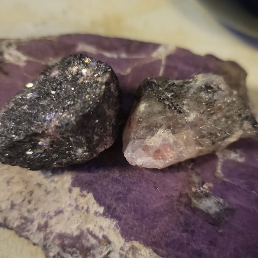 Raw Rhodonite