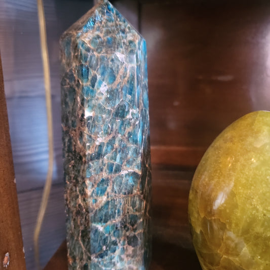 Blue Apatite Tower