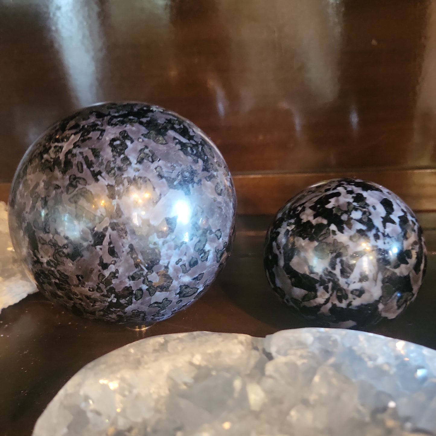 Indigo Gabbro Sphere