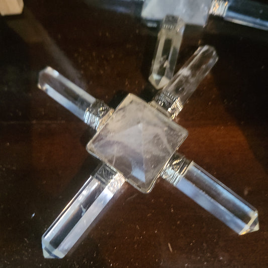 Clear Quartz Pyramid Generator