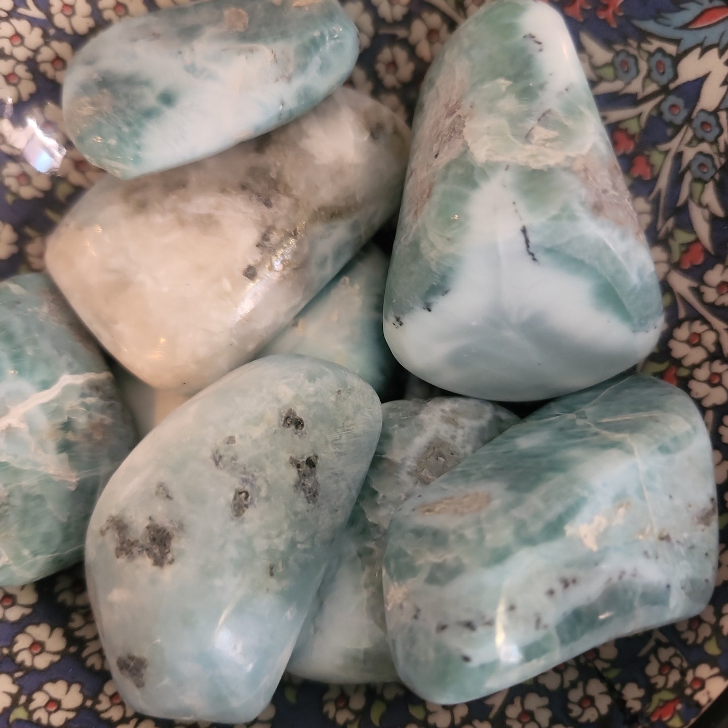 Tumbled Larimar