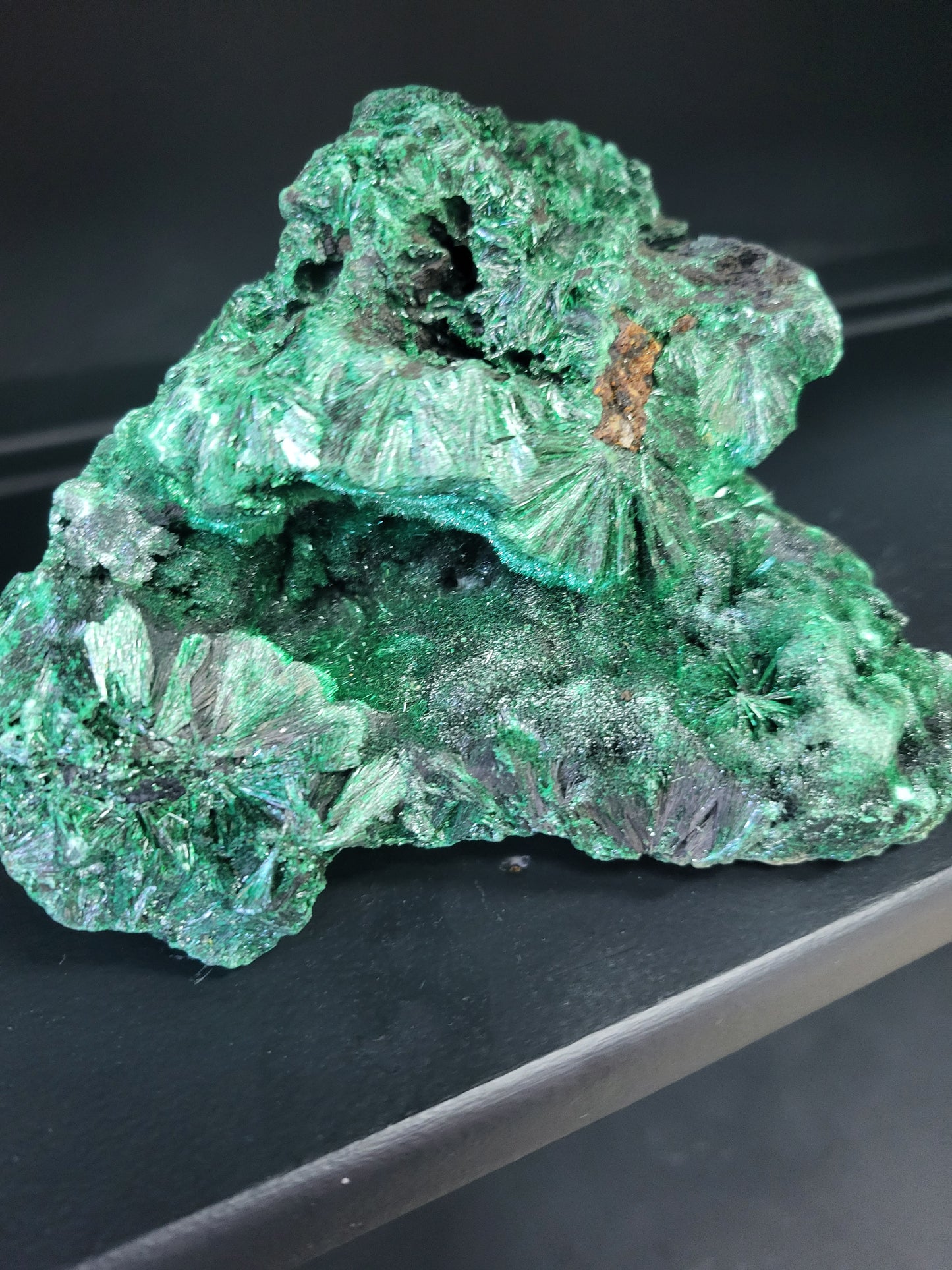 Fibrous Malachite