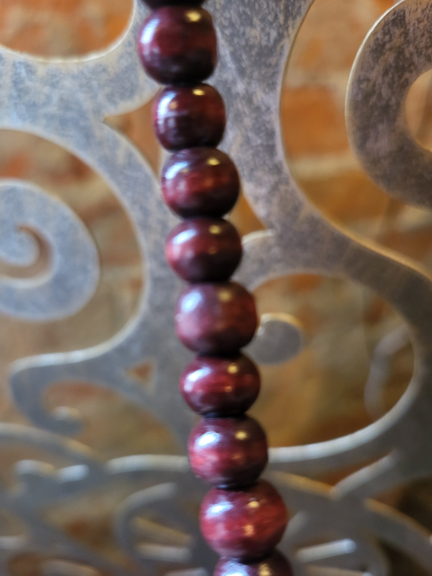 Redwood Mala Beads