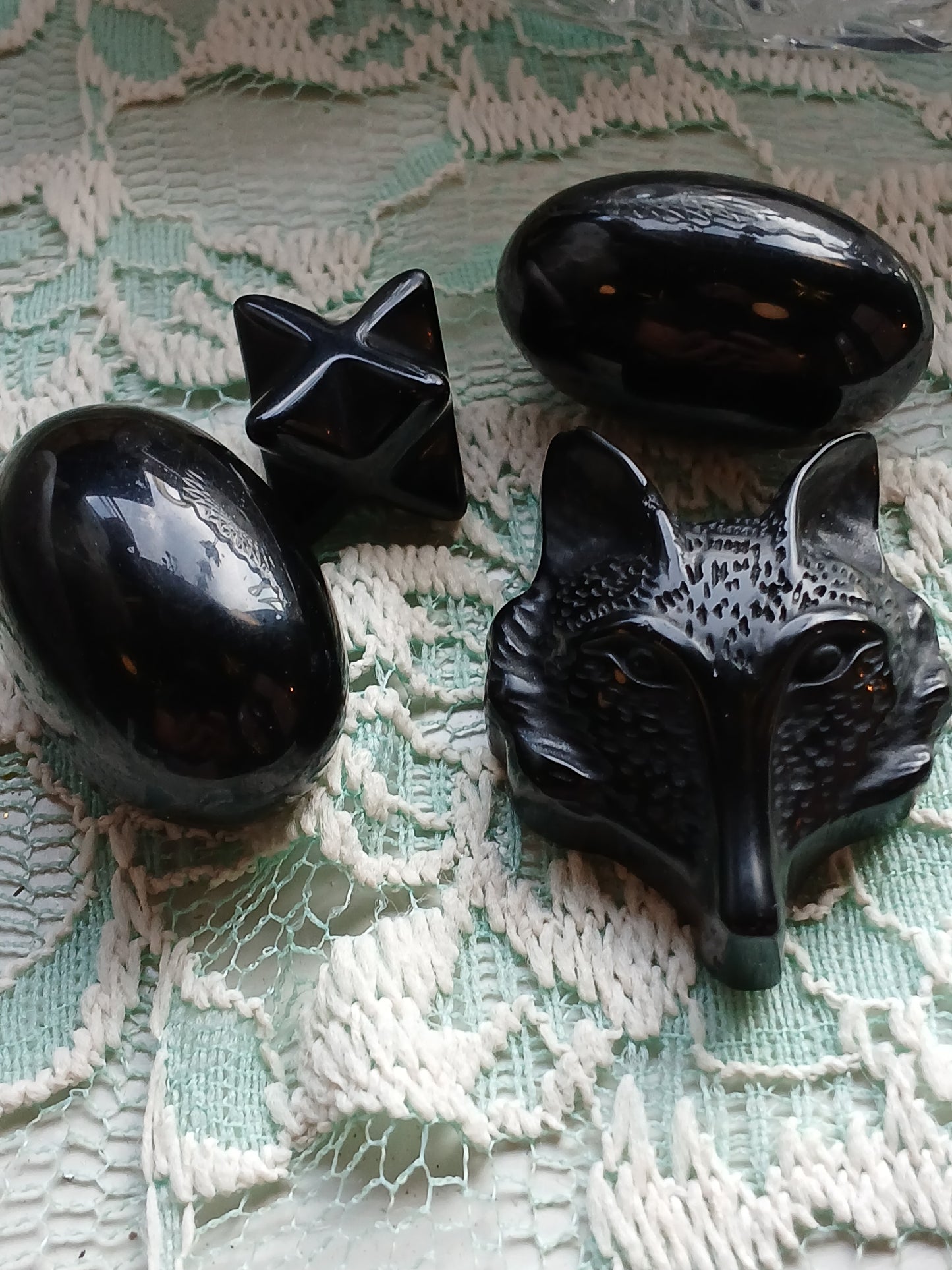 Small Carved Obsidian