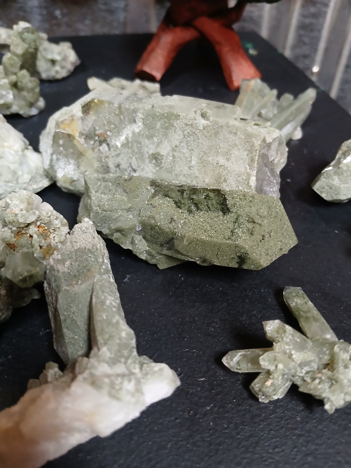 Chlorite Quartz Cluster