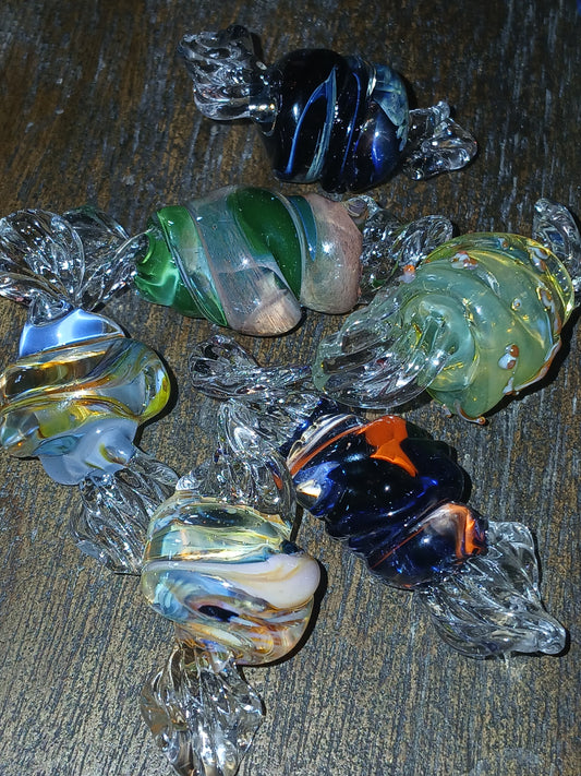 Handblown Glass Candy