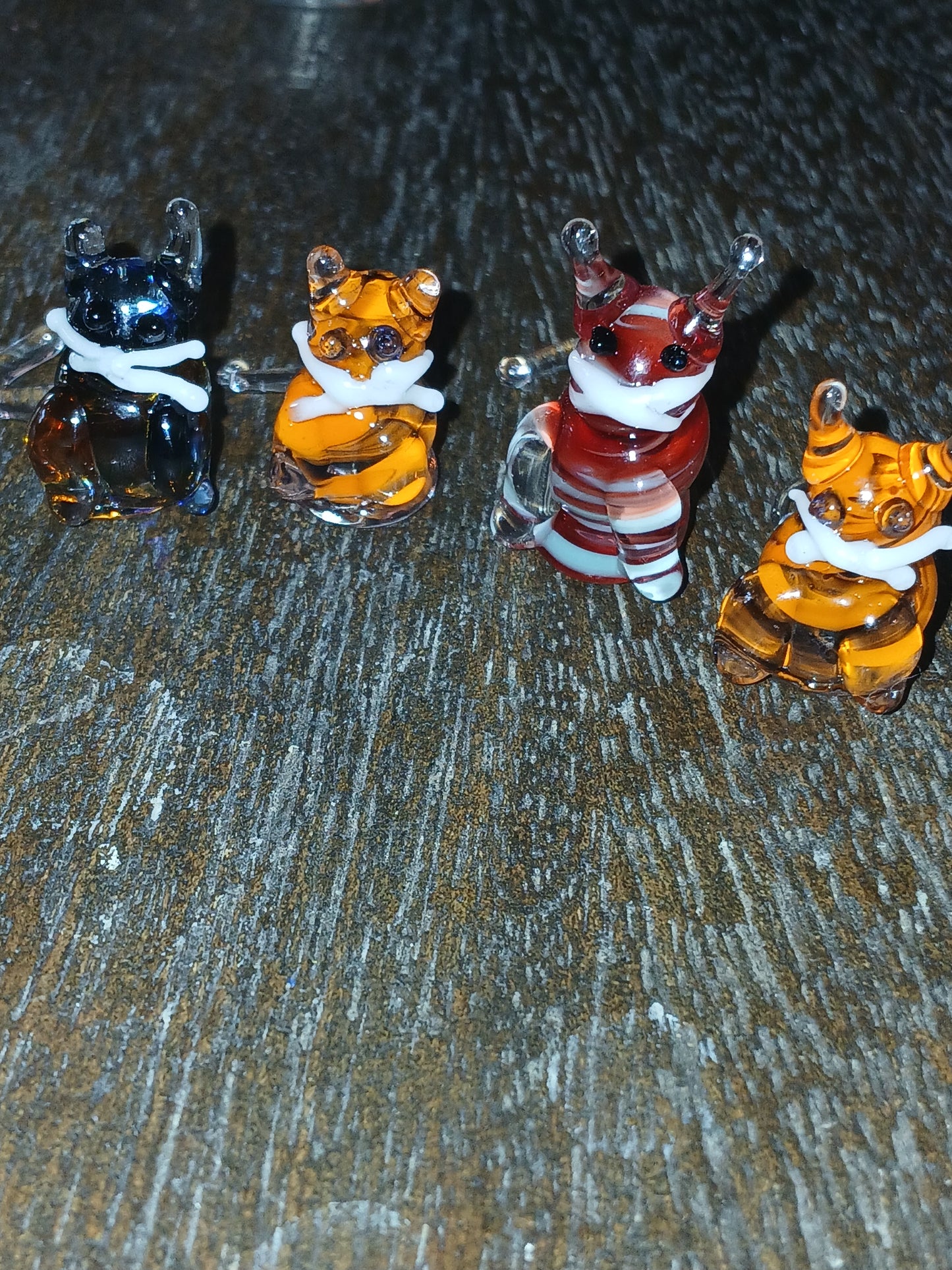 Handblown Glass Mini Animals