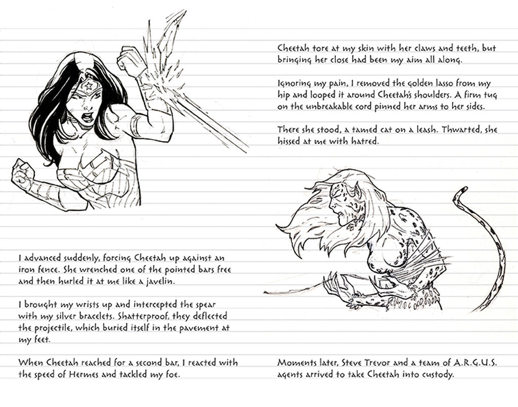 Wonder Woman Hardcover Ruled Journal