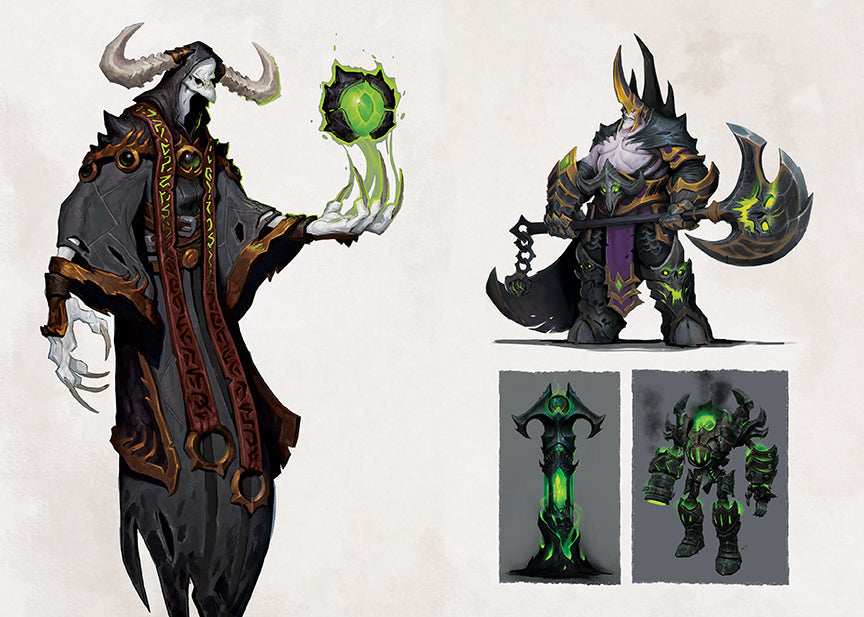 World of Warcraft: Legion Hardcover Blank Sketchbook
