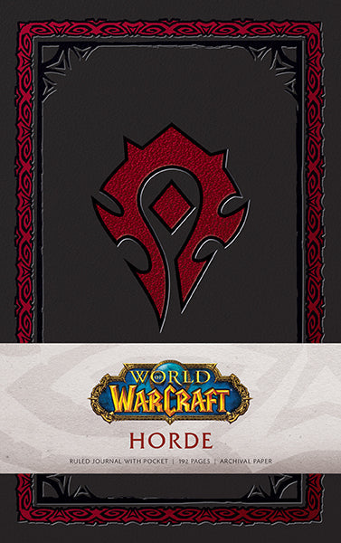 World of Warcraft: Horde Hardcover Ruled Journal