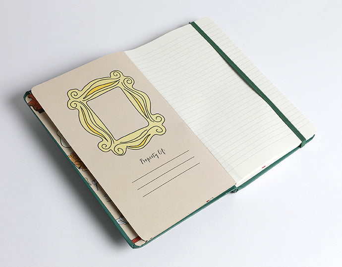 Friends Hardcover Ruled Journal