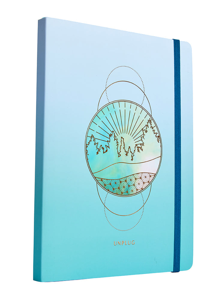Unplug Softcover Notebook