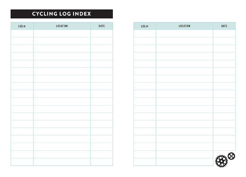 The Cyclist's Journal