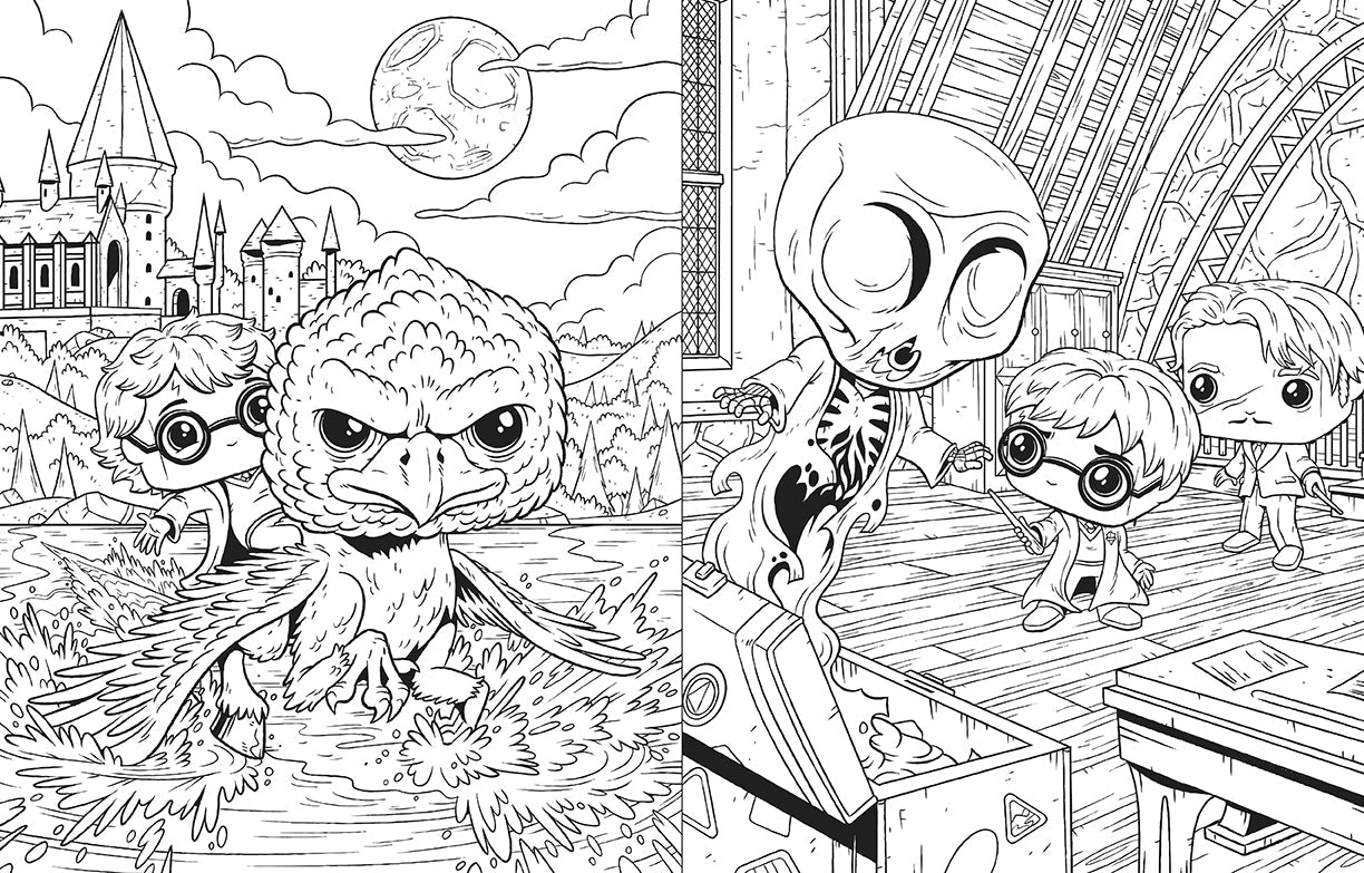 The Official Funko Pop! Harry Potter Coloring Book