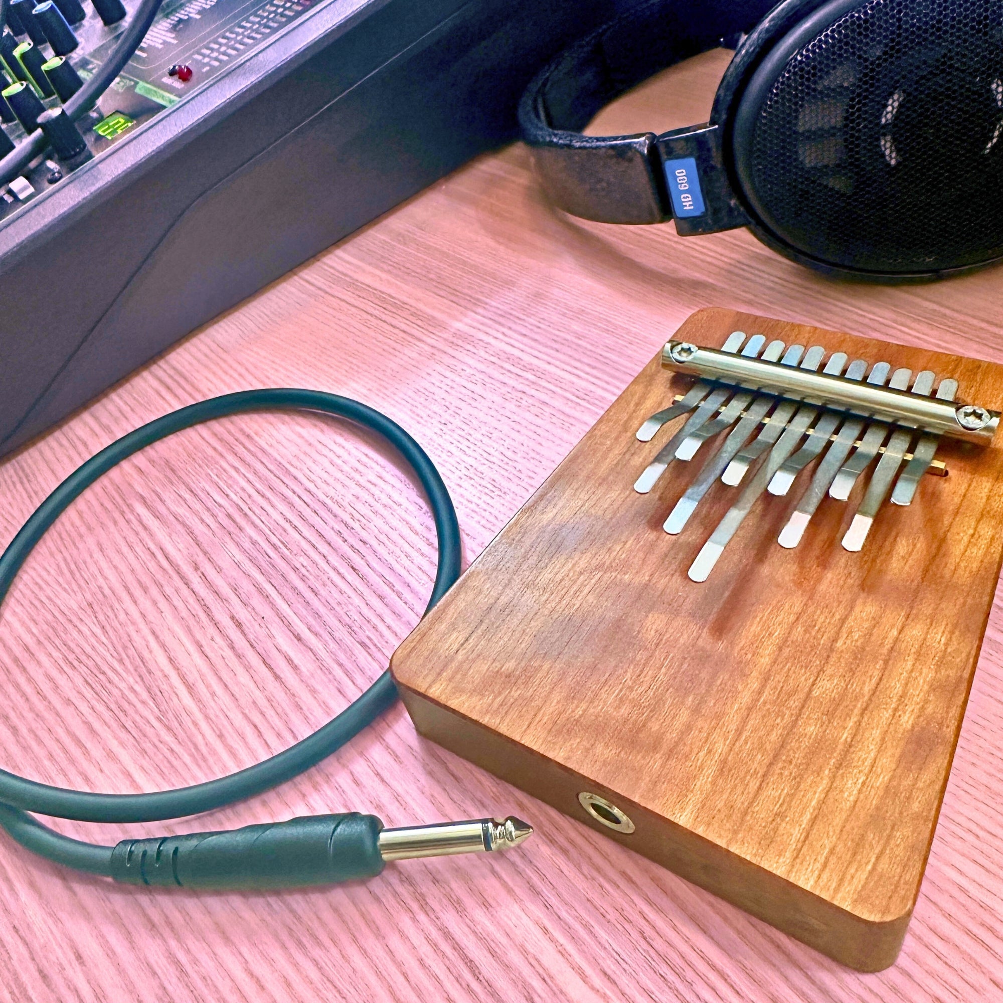 Hokema Kalimba B11 Melody - Handgemaakte Duimpiano Van Kersen Hout