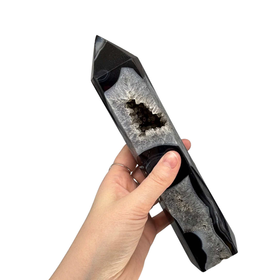 Black Banded Agate Point