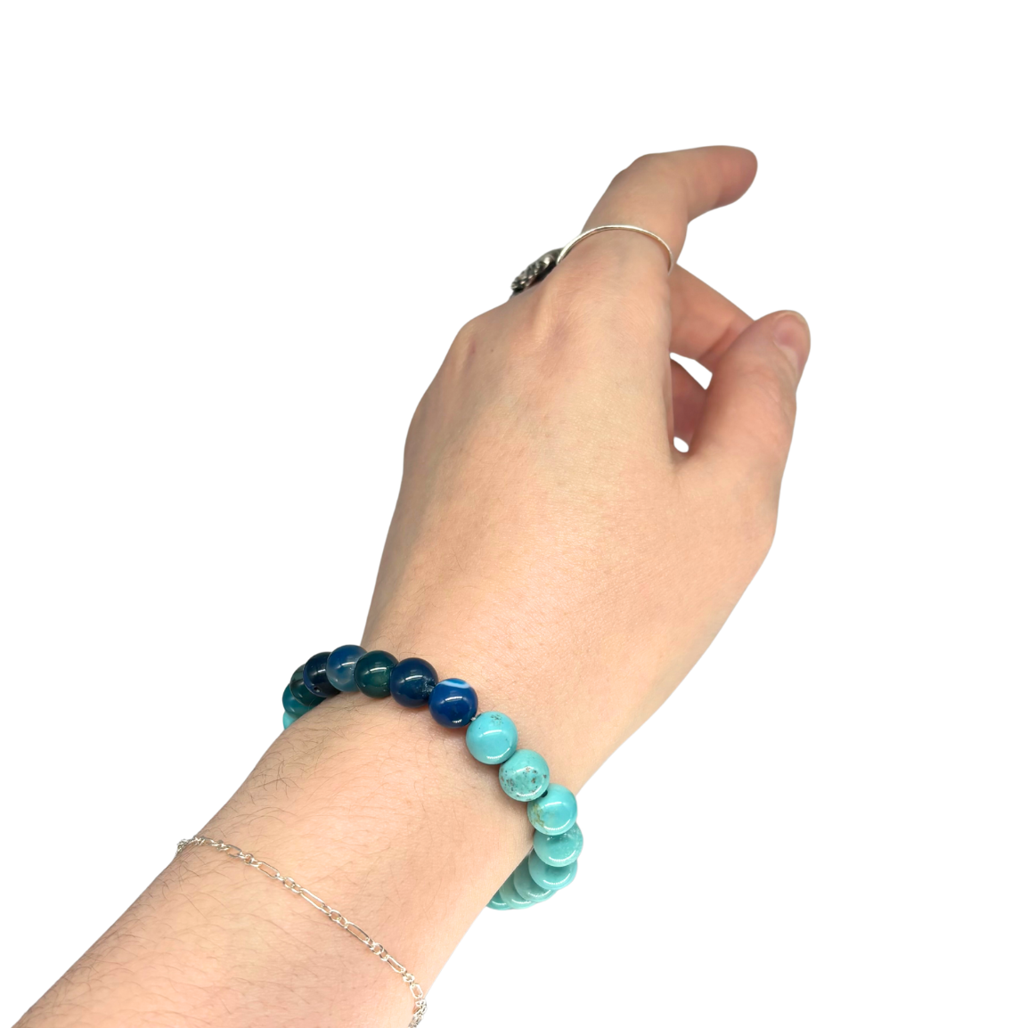Blue Gemstone Bracelet