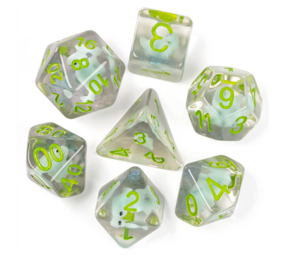 Dinosaur Resin Dice