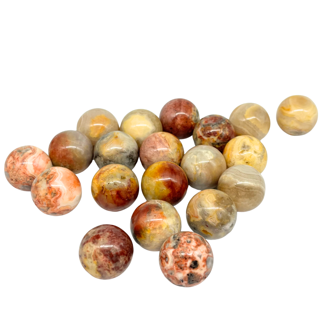 Crazy Lace Agate Sphere
