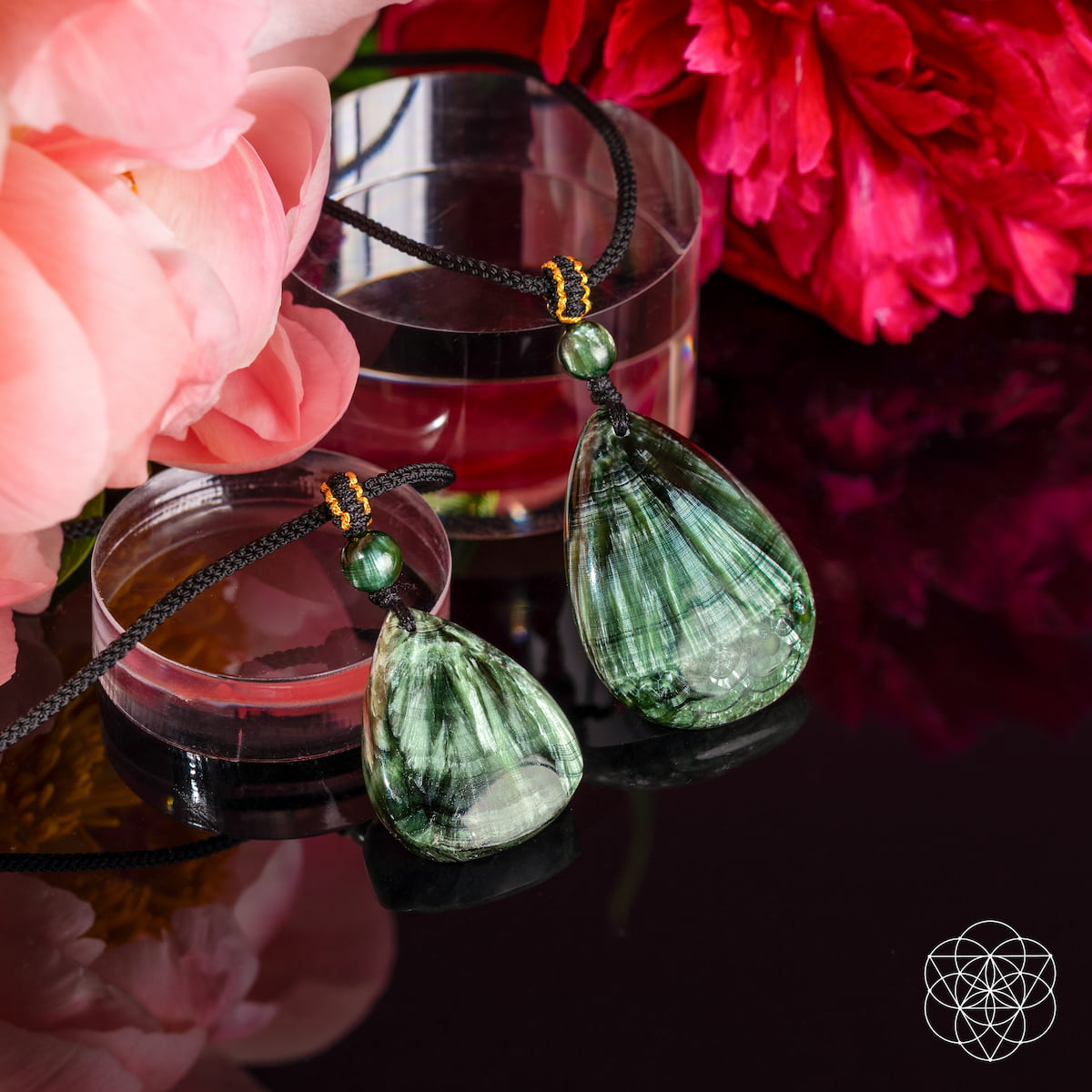 The Angel by My Side – Rare Seraphinite Pendant