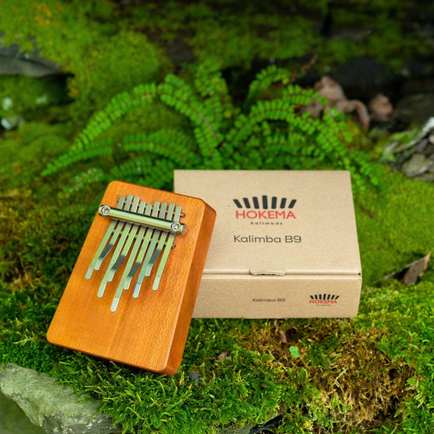 HOKEMA B9 KALIMBA - 4 different Elemental Soundscape Tuning