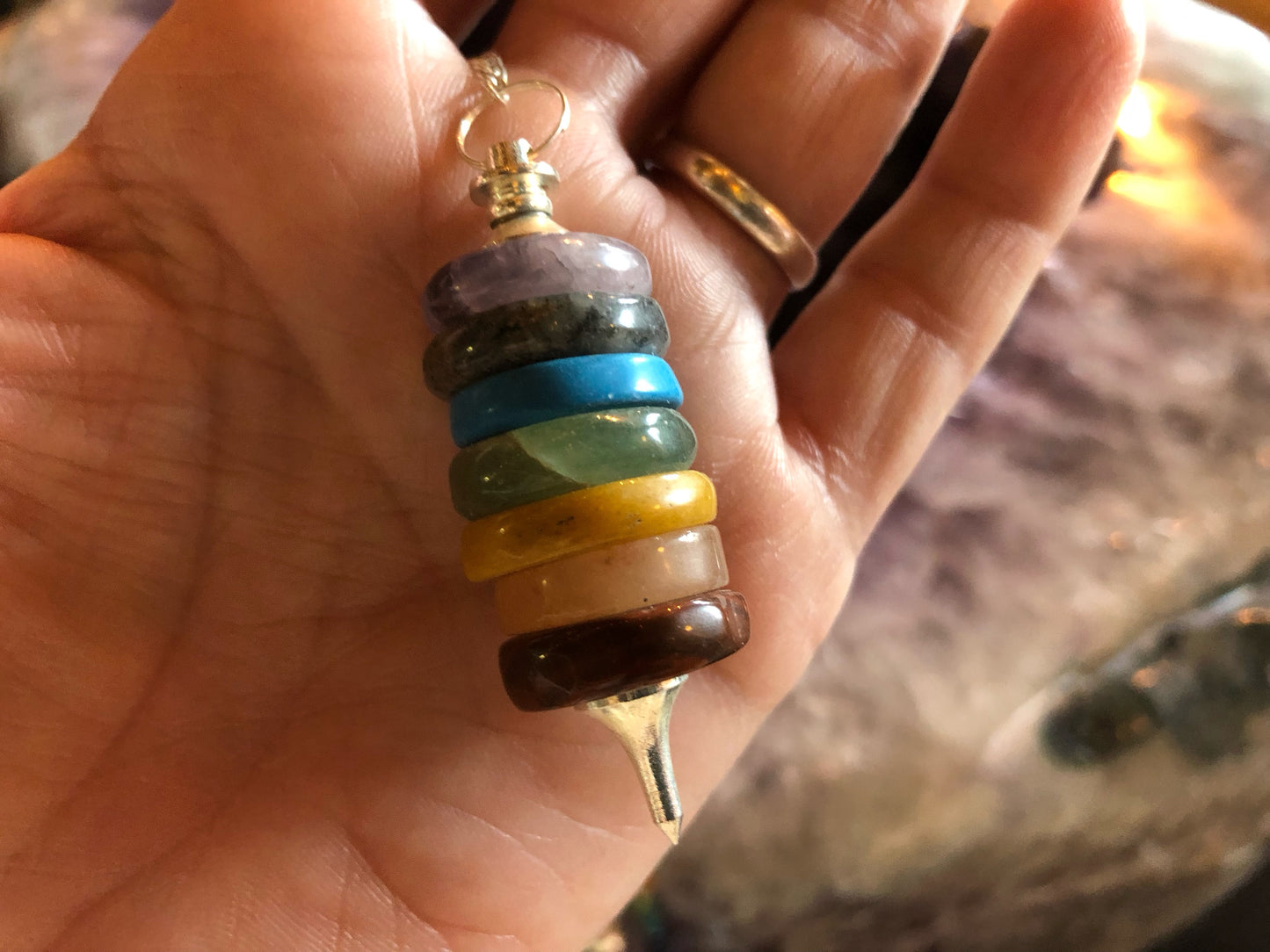 Chakra Coin Pendulum