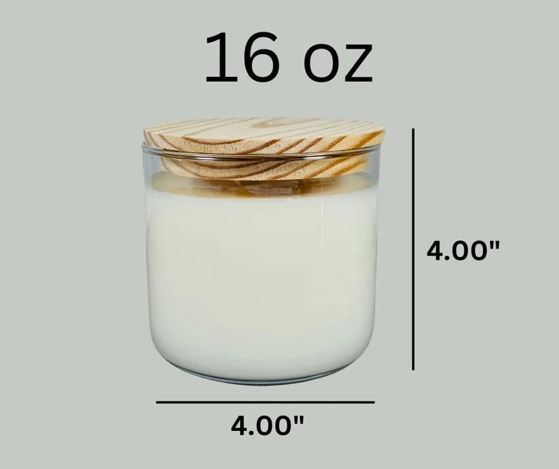 Citronella Candle – 16 oz 3-Wick Outdoor Mosquito Repellent with Essential Oils