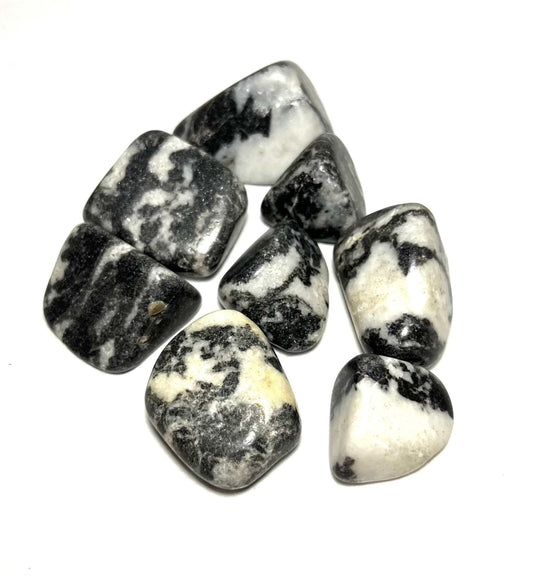 Zebra Jasper Tumbled Stone