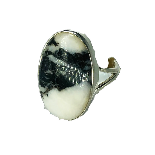 Zebra Jasper Ring