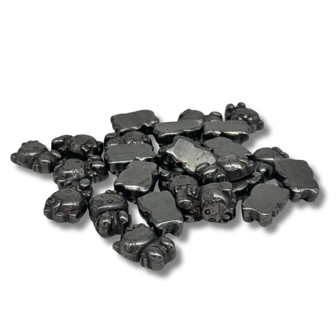Mini Hematite Hello Kitty