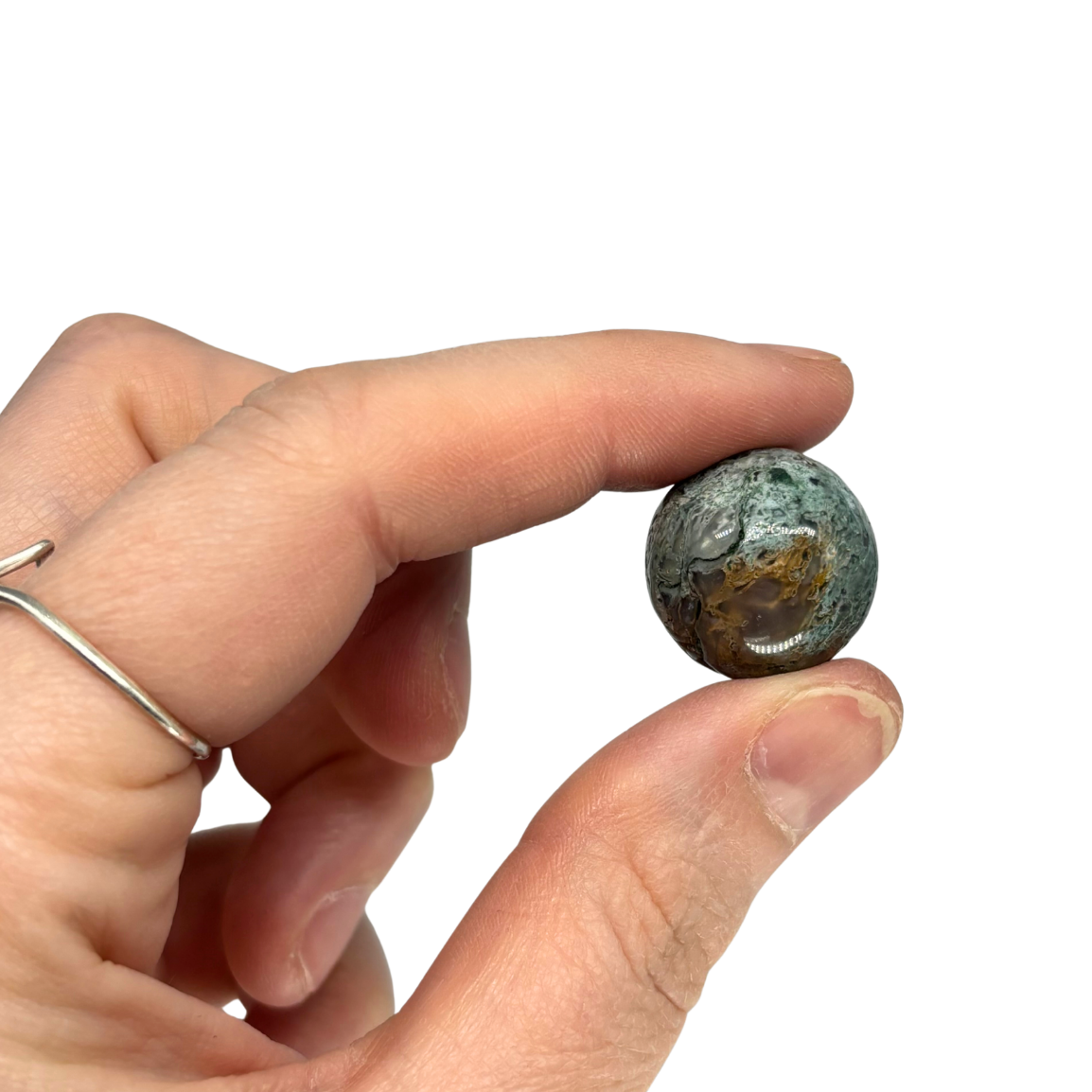 Moss Agate Sphere