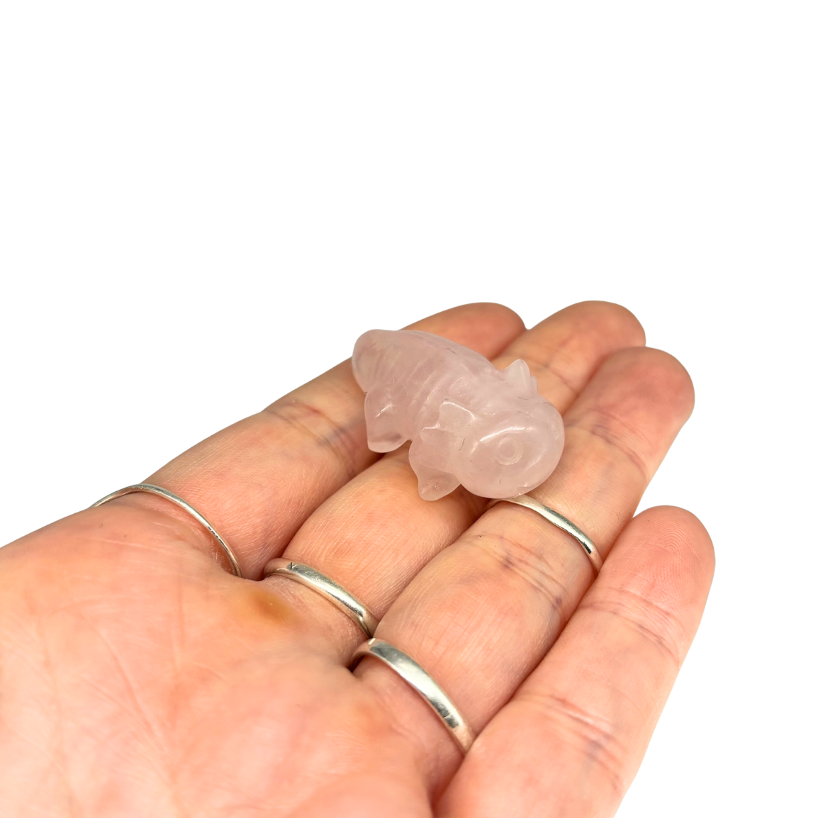 Small Gemstone Axolotl