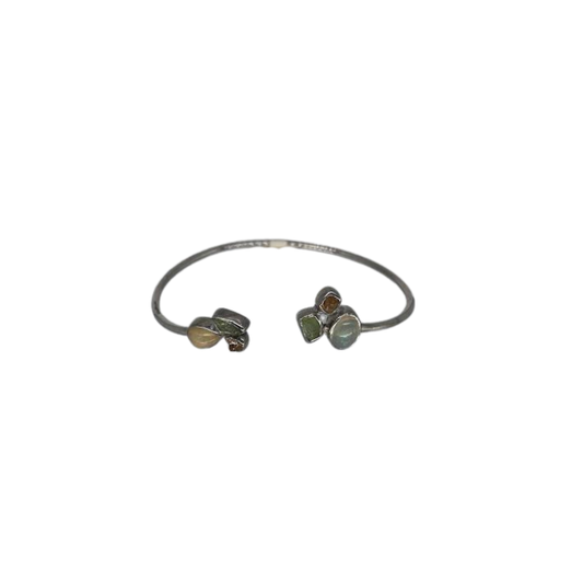 Peridot, Citrine, and Opal Cuff