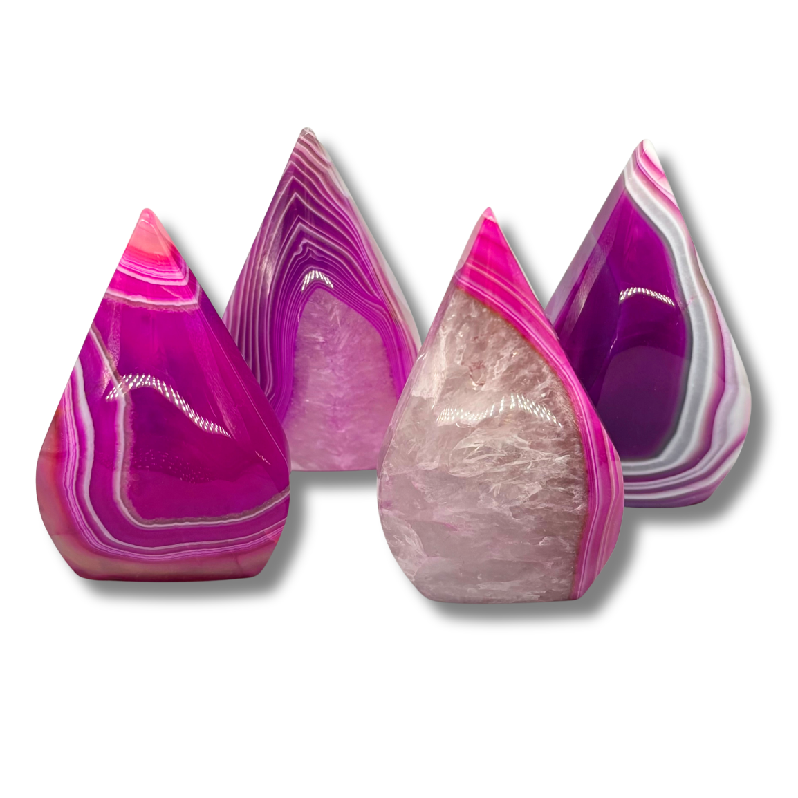 Pink Banded Agate Point