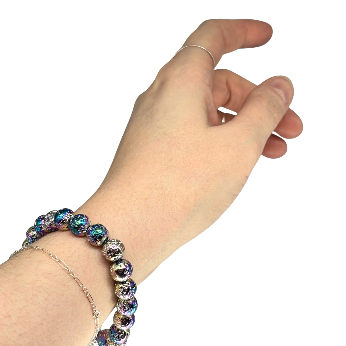 Aura Lava Stone Bracelet
