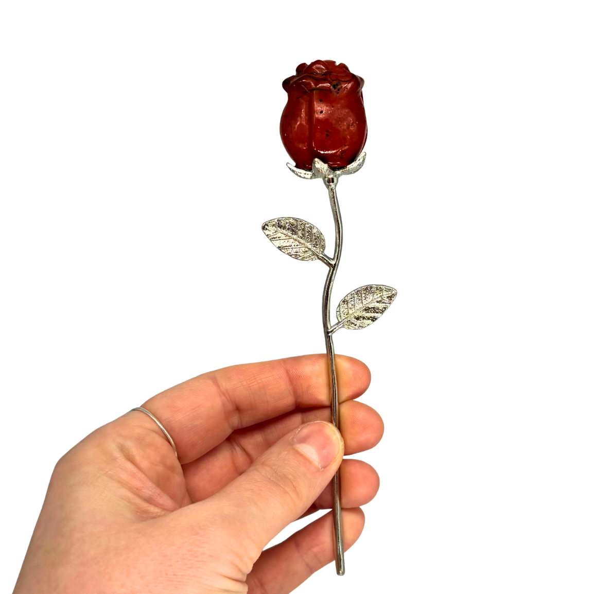 Red Jasper Rose