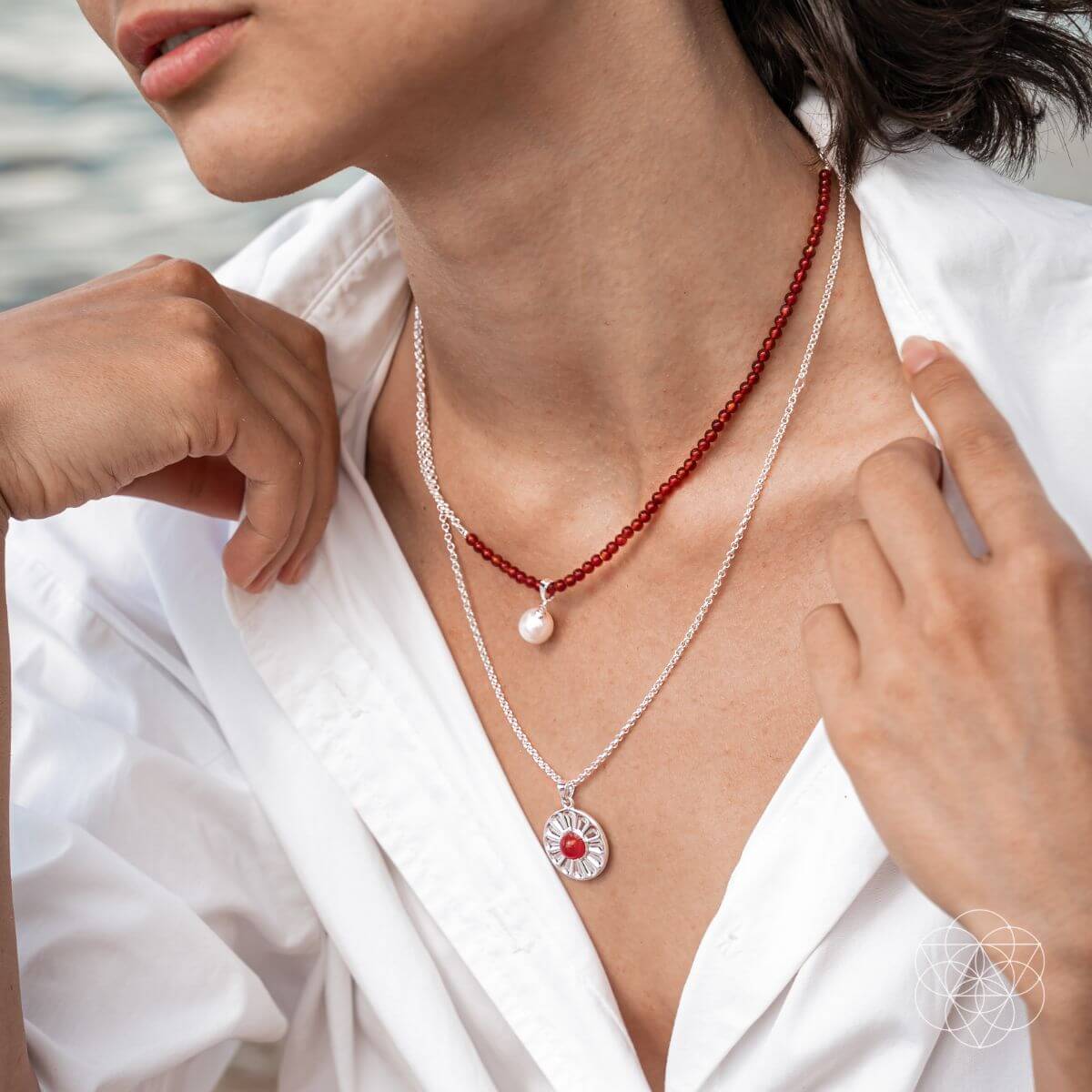 Awaken True Self Necklace Set﻿