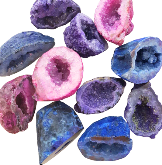 Dyed Agate Geode $8.00