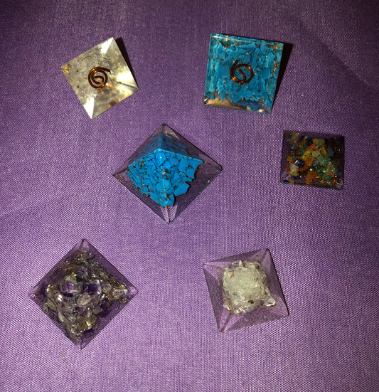 Mini Orgonite Pyramid