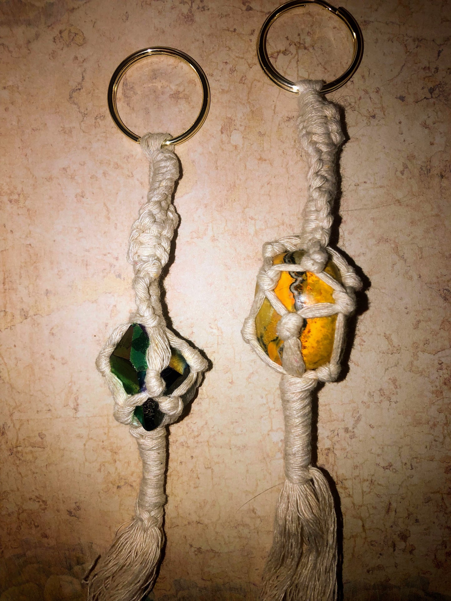 Custom Made crystal keychain