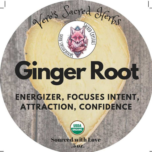 Herb Garden - Organic Ginger Root .50oz