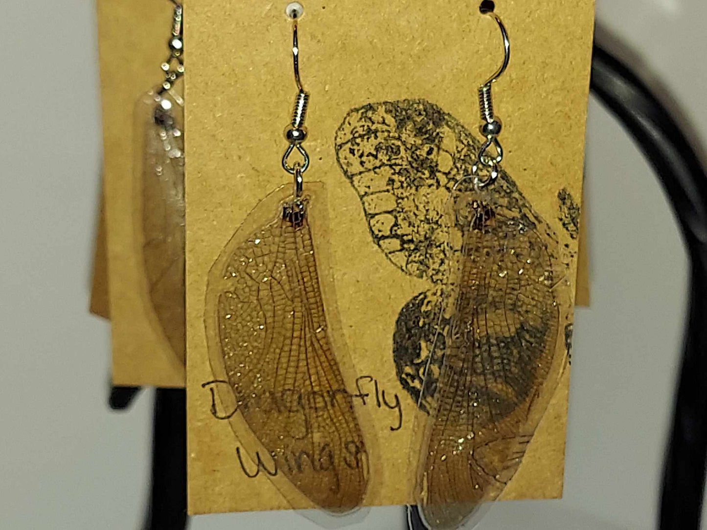 Moonlight Moth Wing Earrings