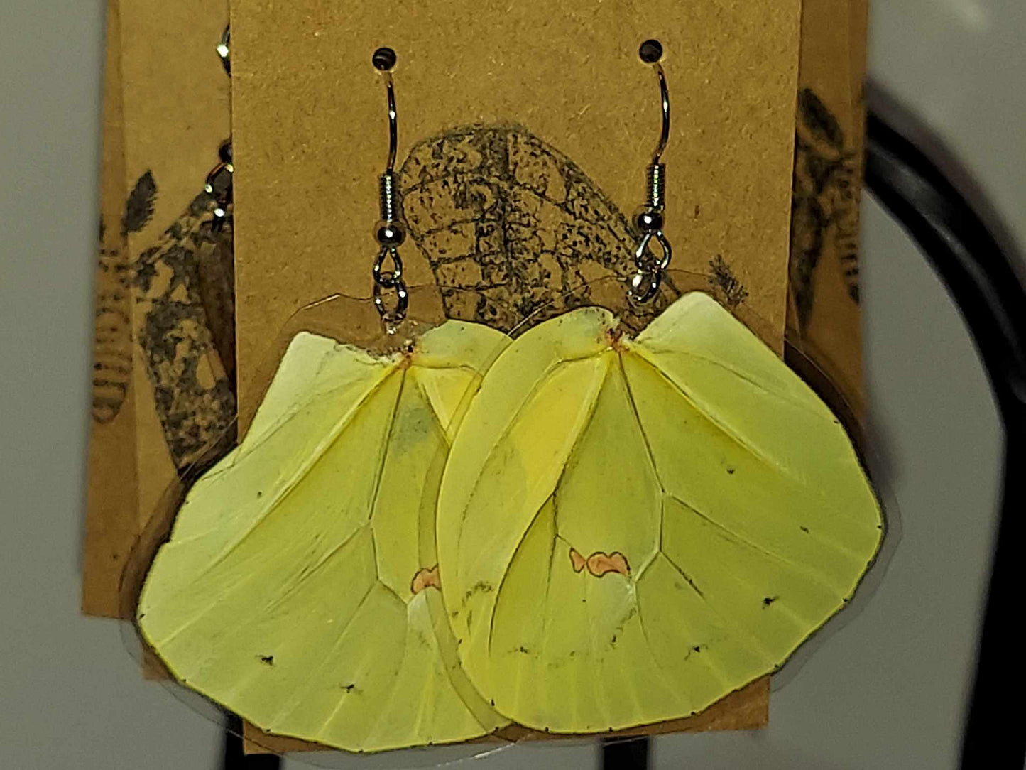 Moonlight Moth Wing Earrings