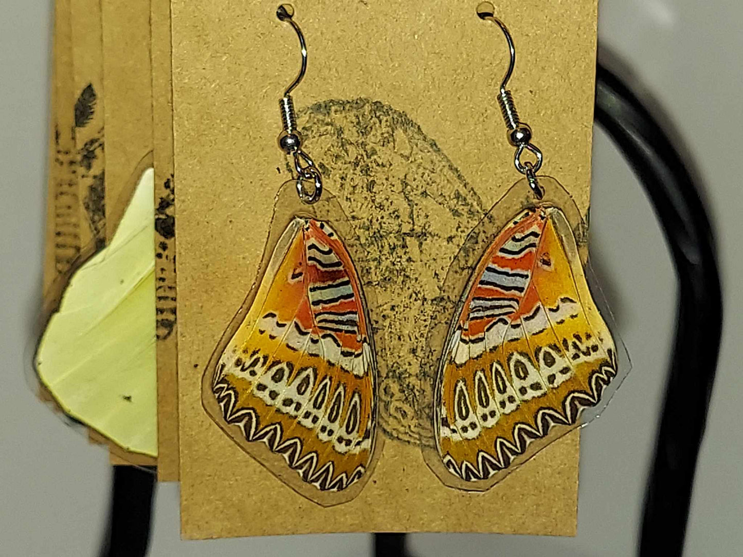 Moonlight Moth Wing Earrings