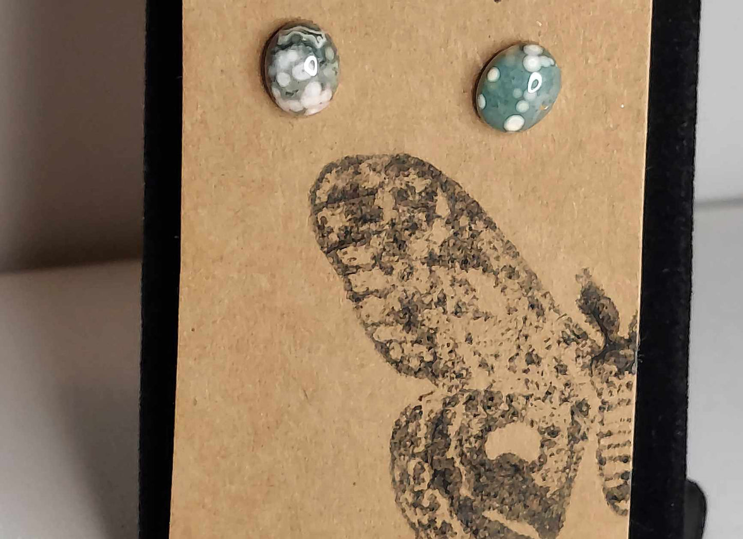 Moonlight Moth Earrings