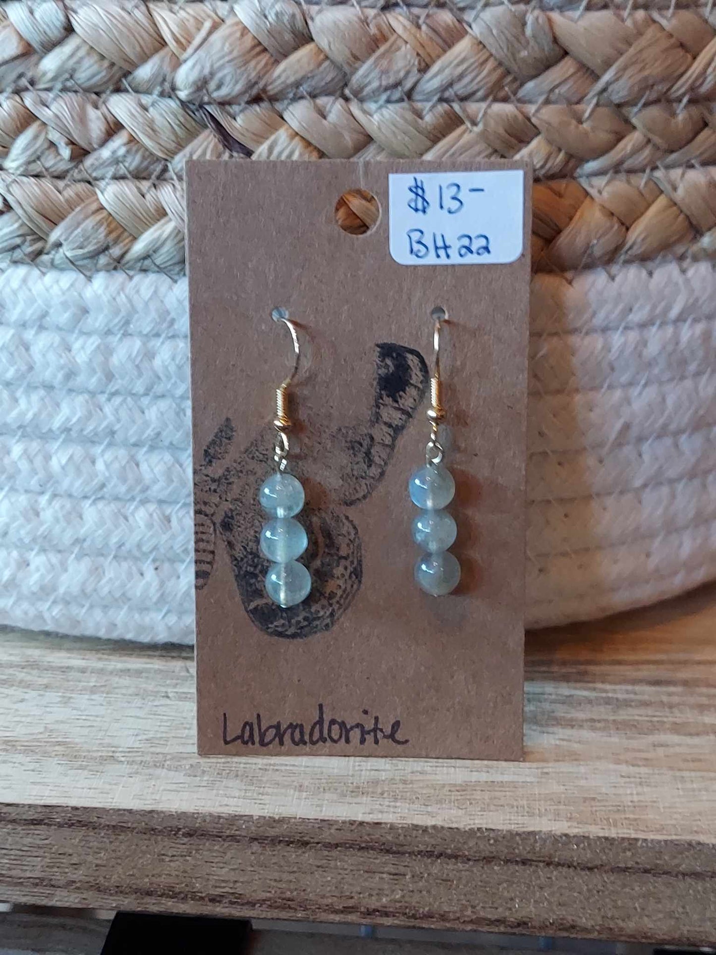 Moonlight Moth Earrings