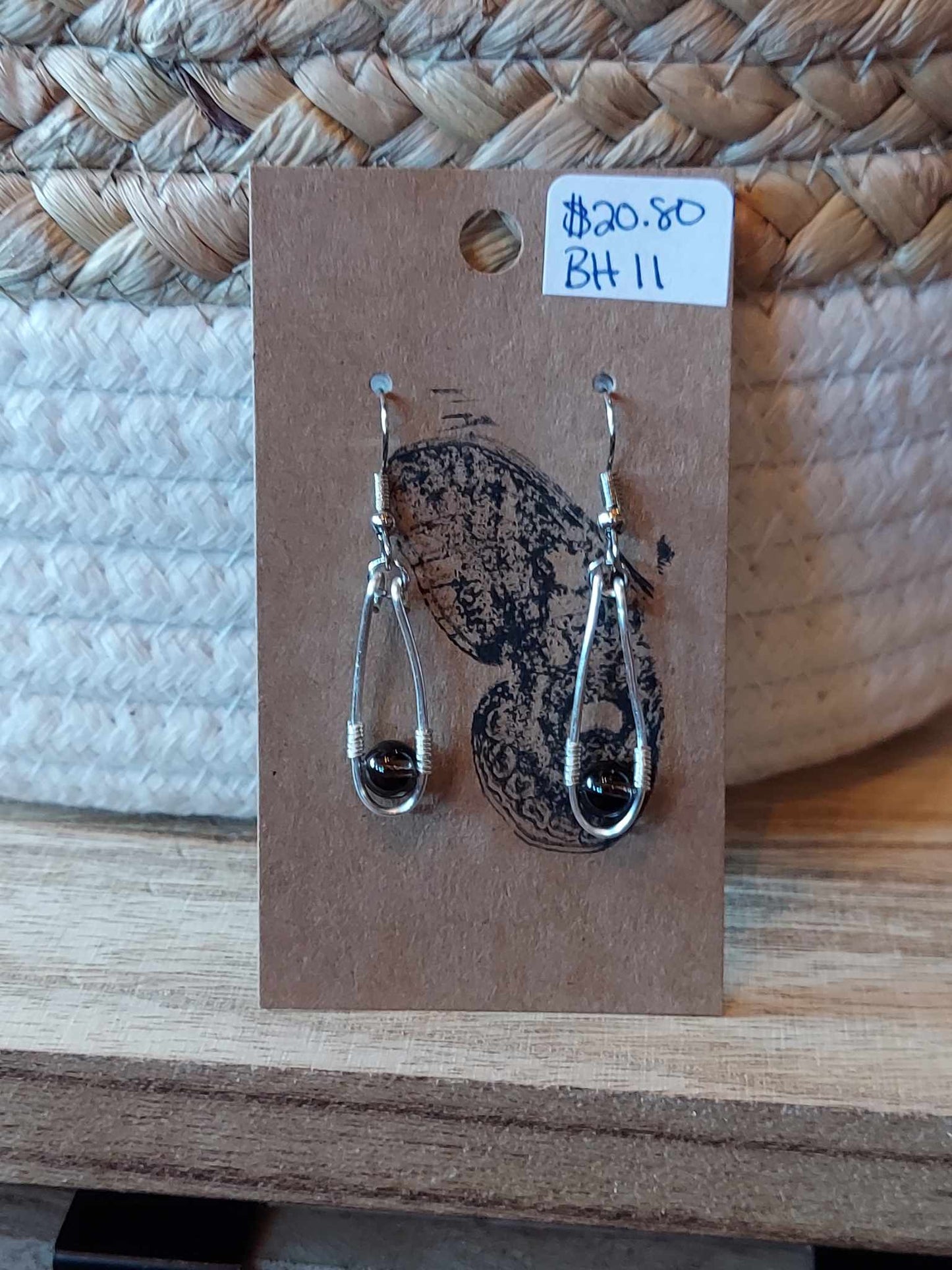 Moonlight Moth Earrings