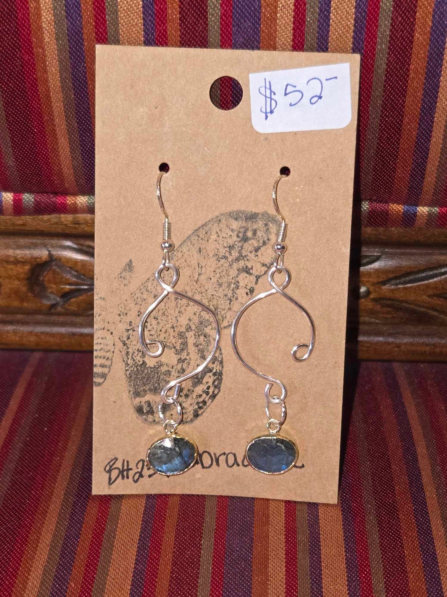 Moonlight Moth Earrings