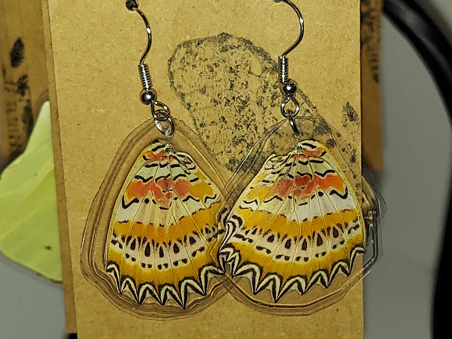 Moonlight Moth Wing Earrings