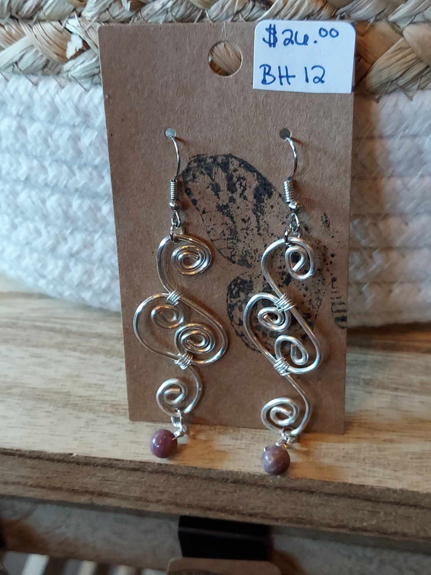 Moonlight Moth Earrings